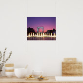 La Grande Arche, La Defense, Parijs, Frankrijk Poster (Keuken)