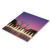 La Grande Arche, La Defense, Parijs, Frankrijk Tegeltje (Zijkant)