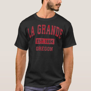 La Grande Oregon of Sportdesign Red Desi T-shirt