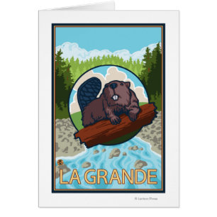 La Grande, OregonBeaver en Trees