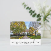 La Grange Illinois Moving Announcement Briefkaart (Staand voorkant)