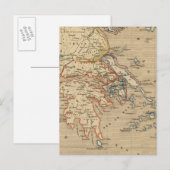 La Grece, les cotes de l'Asie Mineure Briefkaart (Voorkant / Achterkant)