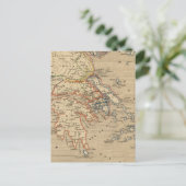 La Grece, les cotes de l'Asie Mineure Briefkaart (Staand voorkant)