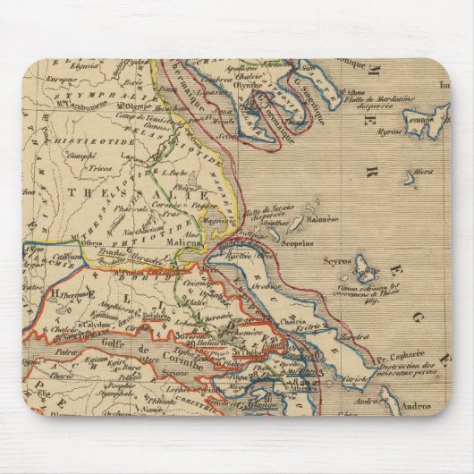 La Grece, les cotes de l'Asie Mineure Muismat (Voorkant)