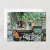 La Grenouillère Auguste Renoir Briefkaart (Voorkant / Achterkant)