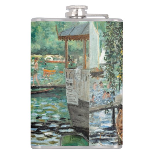 La Grenouillère Auguste Renoir Heupfles (Achterkant)