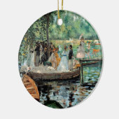La Grenouillère Auguste Renoir Keramisch Ornament (Links)