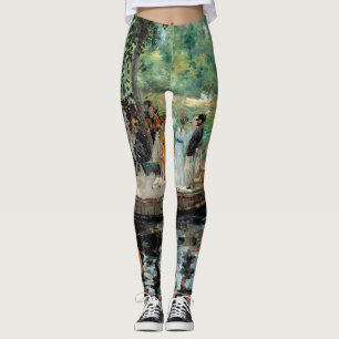 La Grenouillère Auguste Renoir Leggings