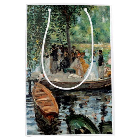 La Grenouillère Auguste Renoir Medium Cadeauzakje (Voorkant)