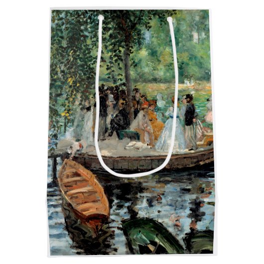 La Grenouillère Auguste Renoir Medium Cadeauzakje (Achterkant)