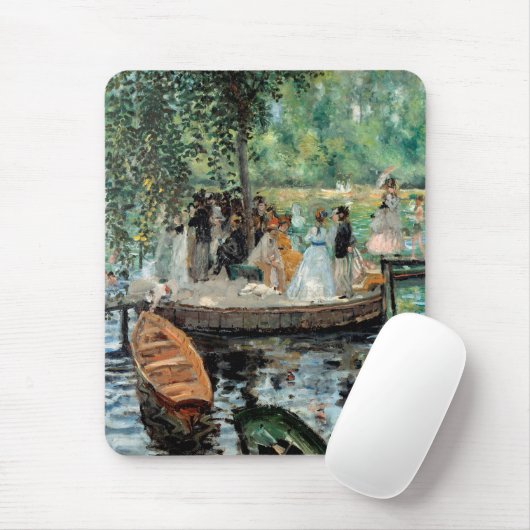 La Grenouillère Auguste Renoir Muismat (Met muis)