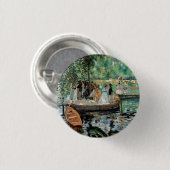 La Grenouillère Auguste Renoir Ronde Button 3,2 Cm (Voorkant /achterkant)