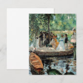La Grenouillère Auguste Renoir RSVP Kaartje (Voorkant / Achterkant)
