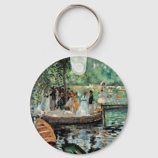 La Grenouillère Auguste Renoir Sleutelhanger (Voorkant)