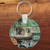 La Grenouillère Auguste Renoir Sleutelhanger (Voorkant)
