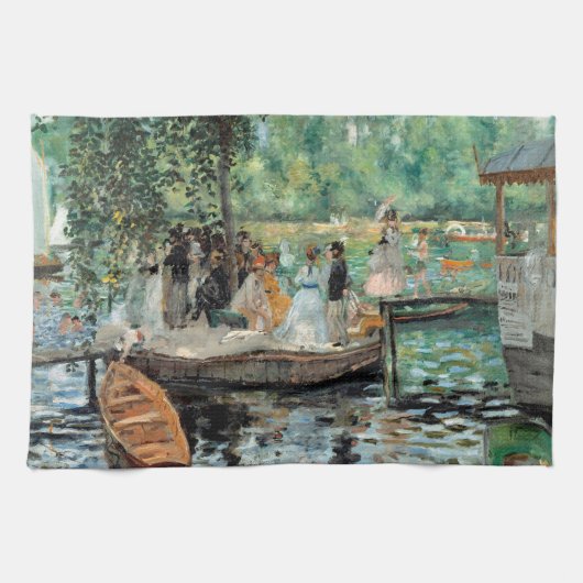 La Grenouillère Auguste Renoir Theedoek (Horizontaal)