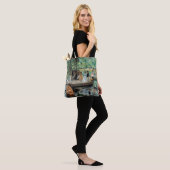 La Grenouillère Auguste Renoir Tote Bag (Op model)