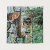 La Grenouillère Auguste Renoir Wandkleed (Voorkant (horizontaal))