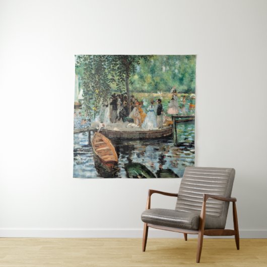 La Grenouillère Auguste Renoir Wandkleed (In situ)