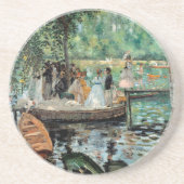 La Grenouillère Auguste Renoir Zandsteen Onderzetter (Voorkant)