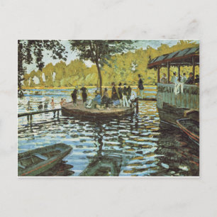 La Grenouillere - Claude Monet Briefkaart