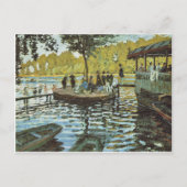 La Grenouillere - Claude Monet Briefkaart (Voorkant)