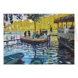 La Grenouillere Claude Monet fijn kunstschilderij