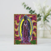 la guadalupana briefkaart (Staand voorkant)
