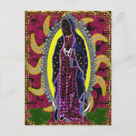 la guadalupana briefkaart (Voorkant)