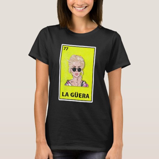La Guera Mexican Parody Lottery T-shirt (Voorkant)