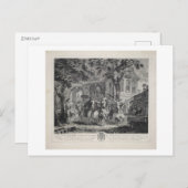 La guinguette, Dance, Choreography,  Briefkaart (Voorkant / Achterkant)