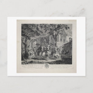 La guinguette, Dance, Choreography, Briefkaart