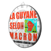 La Guyane selon Macron est une île Dartbord (Voorkant Rechts)