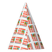 La Guyane selon Macron est une île Feesthoedjes (Achterkant)