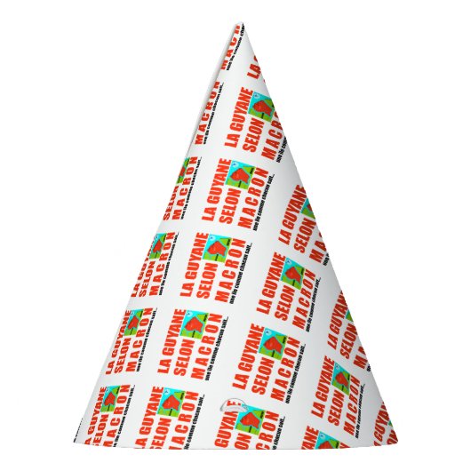 La Guyane selon Macron est une île Feesthoedjes (Links)