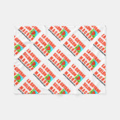 La Guyane selon Macron est une île Fleece Deken (Voorkant (Horizontaal))