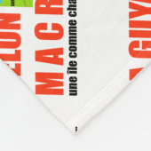 La Guyane selon Macron est une île Fleece Deken (Hoek)