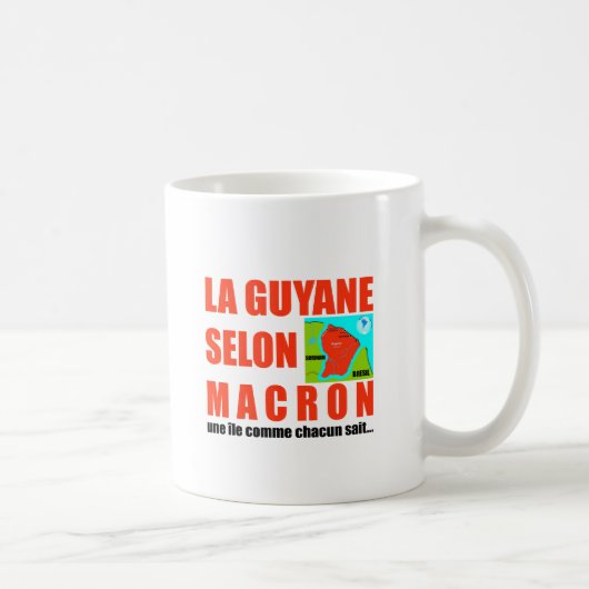 La Guyane selon Macron est une île Koffiemok (Rechts)