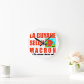 La Guyane selon Macron est une île Ronde Klok (Huis)