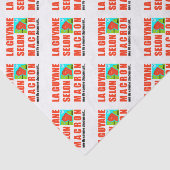 La Guyane selon Macron est une île Tissuepapier (Detail)