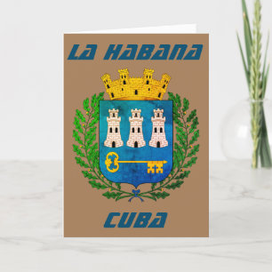 La Habana, Cuba, Havana, Cuba (Cubaanse hoofdstad) Bedankkaart