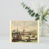 La Habana, Cuba, met VOC Amsterdam Briefkaart (Staand voorkant)