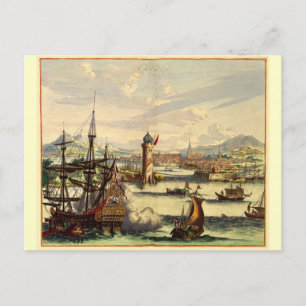 La Habana, Cuba, met VOC Amsterdam Briefkaart