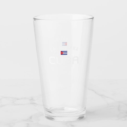 La Habana (Havana) Cuba Glas (Voorkant)