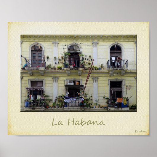 La Habana II Poster (Voorkant)