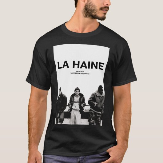 La Haine Poster Film Poster T-shirt (Voorkant)