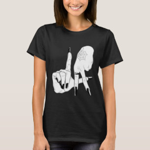 LA Hands Heks Originele Los Angeles Hand Sign Hall T-shirt