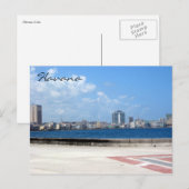 la havana malecon briefkaart (Voorkant / Achterkant)