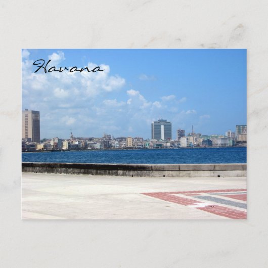 la havana malecon briefkaart (Voorkant)