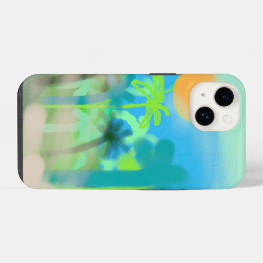 LA Haze Phonecase iPhone 14 Hoesje (Achterkant horizontaal)